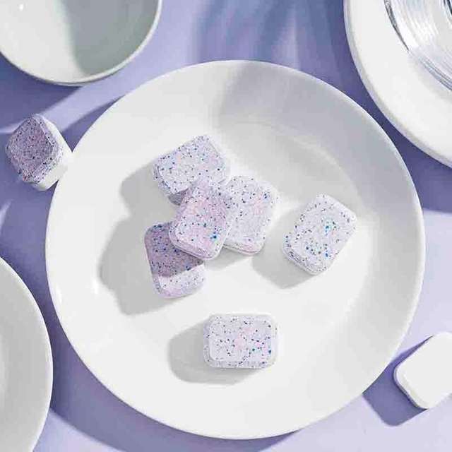 Tablettes violettes pour lave-vaisselle