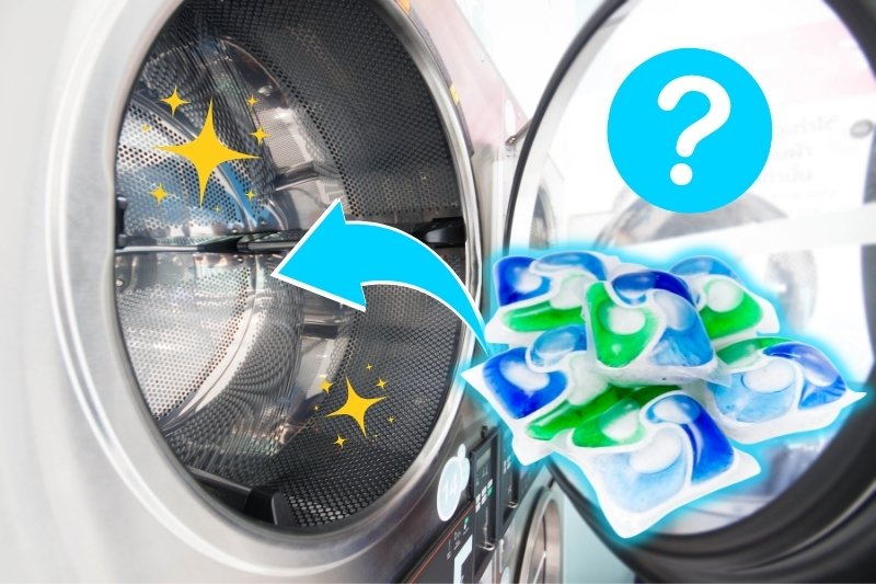 האם אוכל להכניס טבלית מדיח כלים למכונת כביסה?