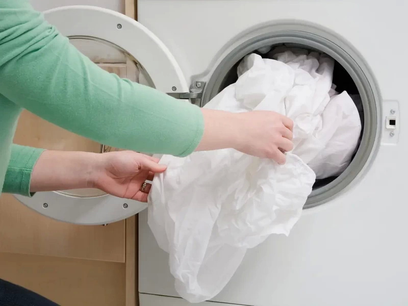 洗濯機でシーツを漂白する方法?