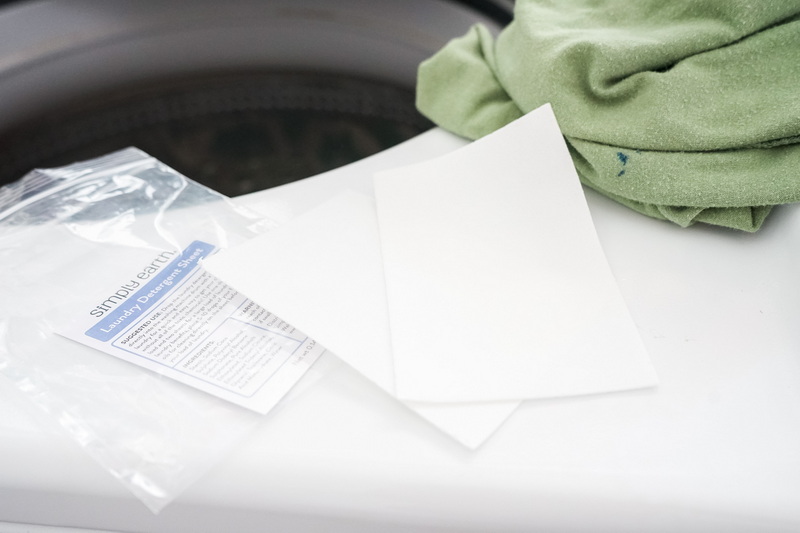 &iquest;C&oacute;mo almacenar las l&aacute;minas de detergente para ropa?