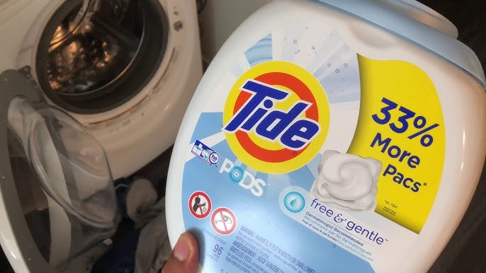Tide 세탁 세제 포드를 사용하는 방법은 무엇입니까?