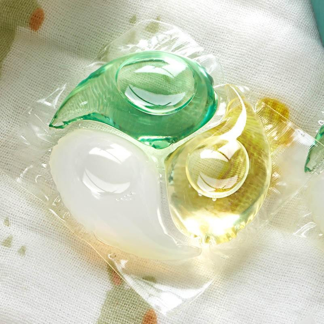 كبسولات غسيل خفيفة ذات مستخلصات نباتية