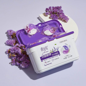 Konzentrierte Enzym -Waschkapsel - Lavendel